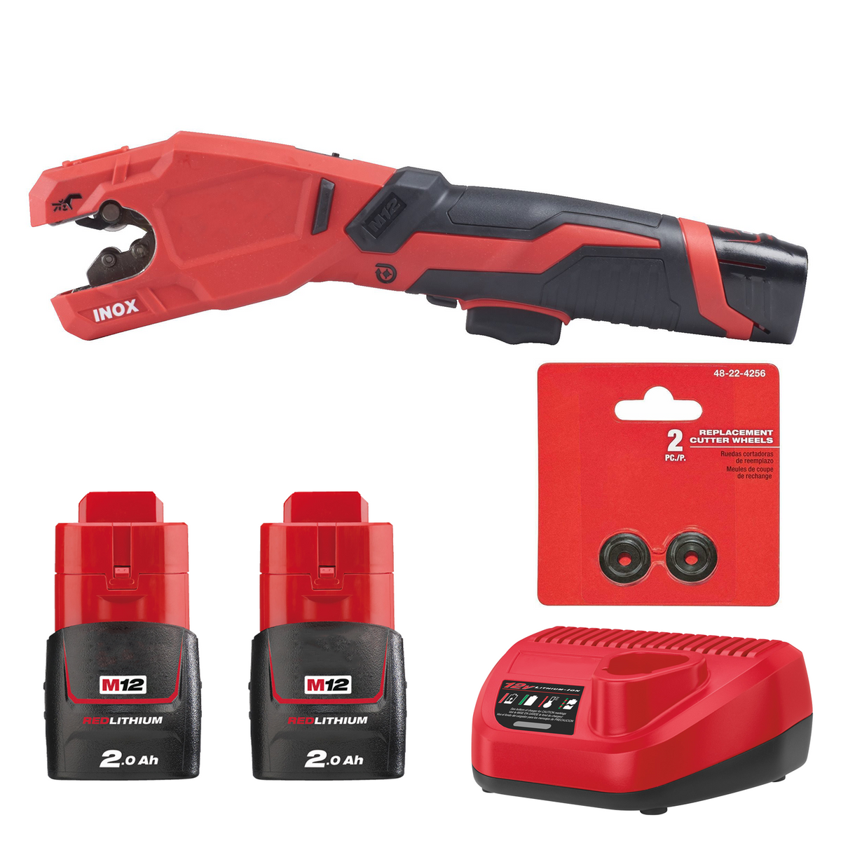 Cortatubos de acero inoxidable M12™ RAPTOR